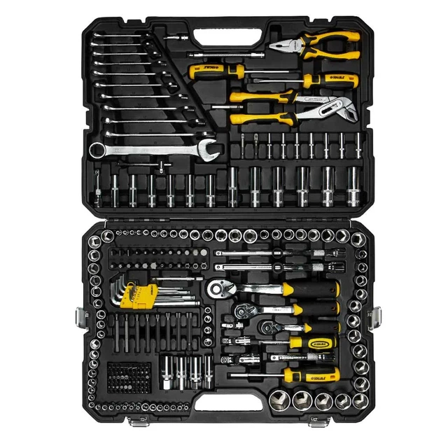 Набор инструментов торцевых насадок 233 шт CrV 1/4" 3/8" 1/2" 14 кг - Фото 4 Набор инструментов торцевых насадок 233 шт CrV 1/4" 3/8" 1/2" 14 кг - изображение 4