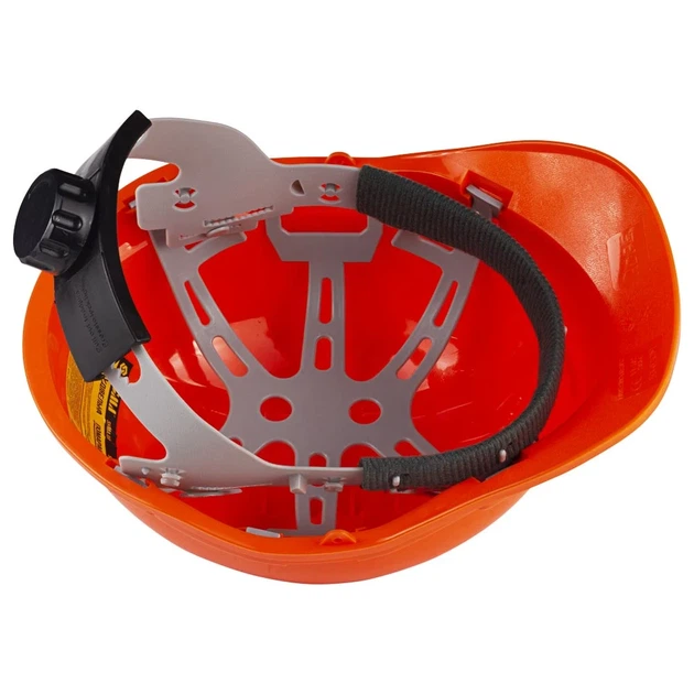 Каска будівельна 8 точок кріплення SIGMA 9414531 HDPE 21,5x29x21 см помаранчева - зображення 5