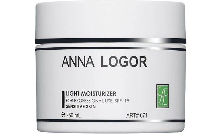 Легкий крем для чутливої шкіри Anna Logor Light Moisturizer for Sensitive Skin 250 мл - Фото 1 Легкий крем для чутливої шкіри Anna Logor Light Moisturizer for Sensitive Skin 250 мл - зображення 1
