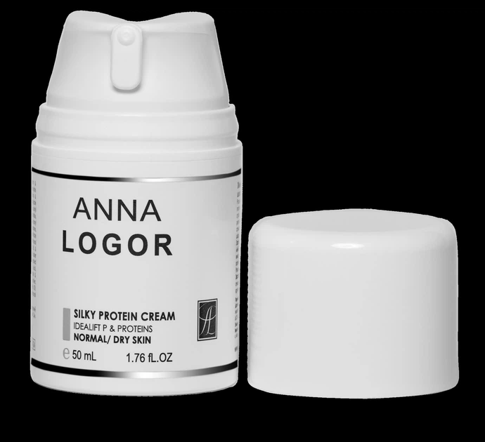 Питательный крем с протеинами шелка, Anna Logor Silky Protein Cream, 50 мл - Фото 1 Питательный крем с протеинами шелка, Anna Logor Silky Protein Cream, 50 мл - изображение 1