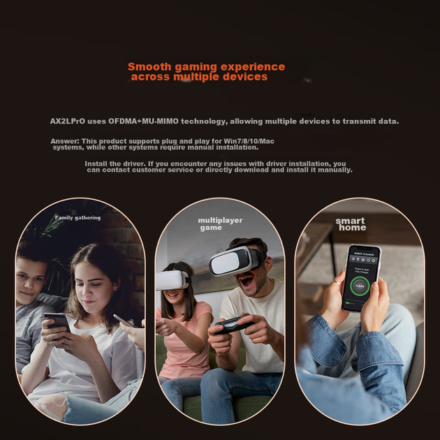 Маршрутизатор Tenda AX1500 Wi-Fi 6 двухдиапазонный гигабитный черный - Фото 5 Маршрутизатор Tenda AX1500 Wi-Fi 6 двухдиапазонный гигабитный черный - изображение 5