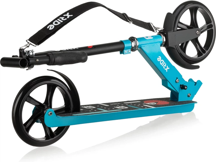 Самокат дитячий X-Rider ST1600 ALU Чорно-блакитний 185811 (5905884421536) - зображення 2