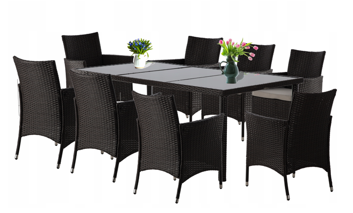Комплект садовой мебели Garden Line ABI3654 коричневый для сада, террасы, балкона - Фото 1 Комплект садовой мебели Garden Line ABI3654 коричневый для сада, террасы, балкона - изображение 1