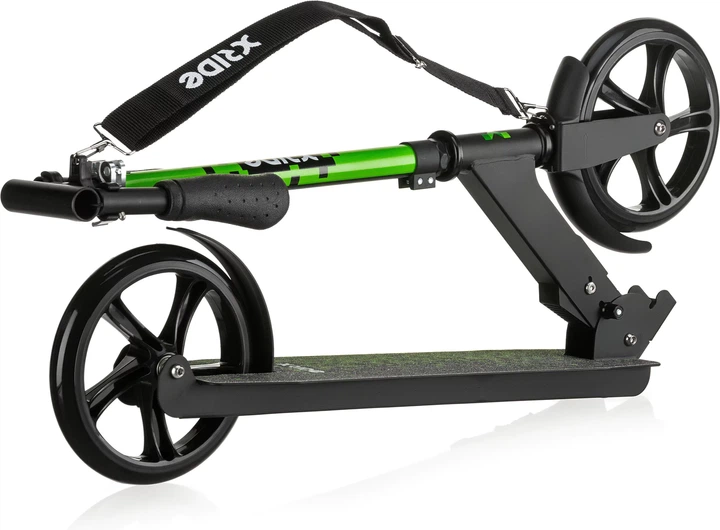 Самокат дитячий X-Rider ST1600 ALU Чорно-зелений 185812 (5905884421543) - зображення 2