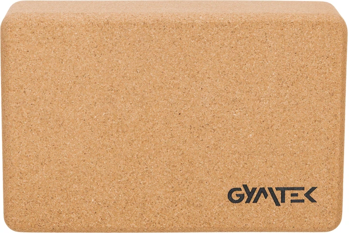 Блок для йоги корковий Gymtek Asana Flow G-42786 Коричневий (5905884427866) - зображення 2
