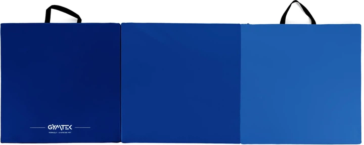 Мат гімнастичний Gymtek Triple 180 x 60 x 5 см Синій (5907766668602) - Фото 4 Мат гімнастичний Gymtek Triple 180 x 60 x 5 см Синій (5907766668602) - зображення 4