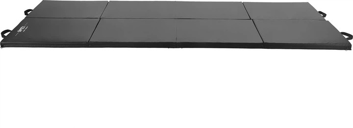 Мат гімнастичний подвійний Gymtek DuoFlex G-42745 240 x 120 x 4 см Чорний (5905884427453) - Фото 3 Мат гімнастичний подвійний Gymtek DuoFlex G-42745 240 x 120 x 4 см Чорний (5905884427453) - зображення 3