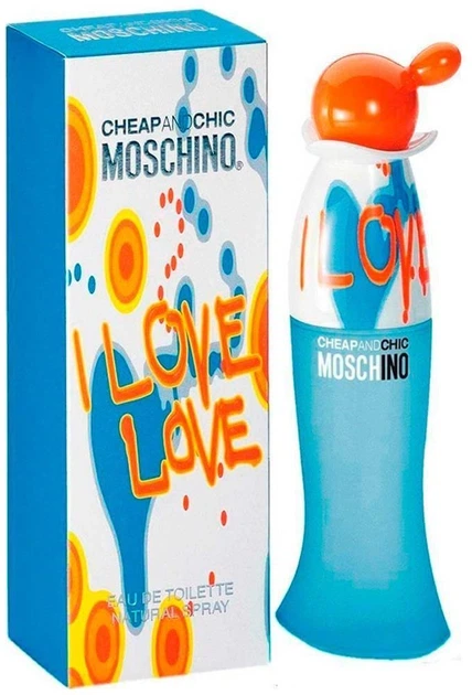 Туалетна вода для жінок Moschino I Love Love 100 ml - Фото 1 Туалетна вода для жінок Moschino I Love Love 100 ml - зображення 1