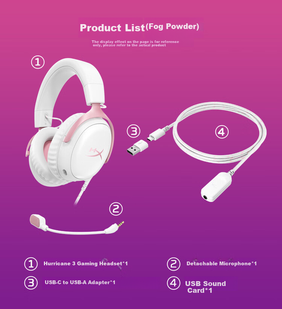 Наушники HyperX Cloud III Pink (9W1Q4AA) - изображение 7