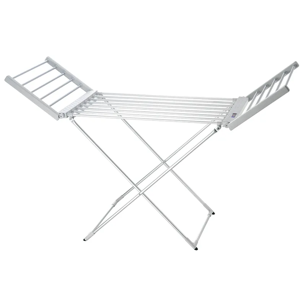 Сушарка для білизни електрична ZERIX Comfort EDC-53148-T-SILVER 260W, 220-240V з таймером (ZX4929) - Фото 1 Сушарка для білизни електрична ZERIX Comfort EDC-53148-T-SILVER 260W, 220-240V з таймером (ZX4929) - зображення 1
