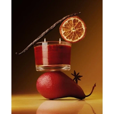 Ароматическая свеча Sister's Aroma Berry Mulled Wine 150 г - Фото 3 Ароматическая свеча Sister's Aroma Berry Mulled Wine 150 г - изображение 3