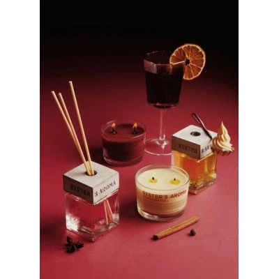 Ароматическая свеча Sister's Aroma Berry Mulled Wine 150 г - Фото 4 Ароматическая свеча Sister's Aroma Berry Mulled Wine 150 г - изображение 4