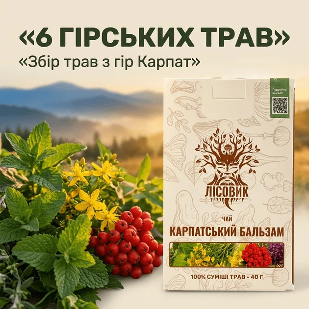 Чай Карпатський бальзам 40 г - зображення 3