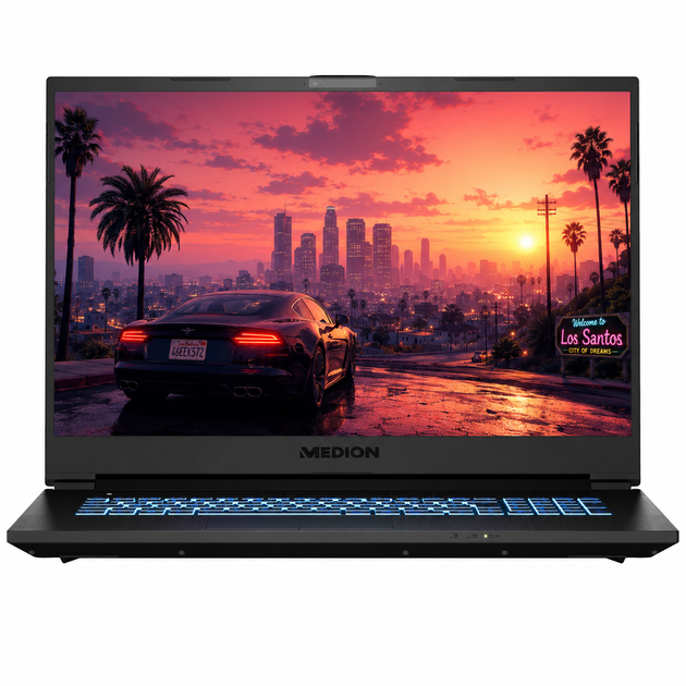 Ігровий ноутбук 17,3" Medion (Lenovo Group) Erazer Defender P15 | AMD Ryzen 7 5800H | IPS (1920x1080) FullHD 144 Гц | RAM 16 ГБ | SSD 1 ТБ | Nvidia GeForce RTX 3060, 6 ГБ | Підсвітка клавіатури | Win11 (5342) - Уценка - изображение 2