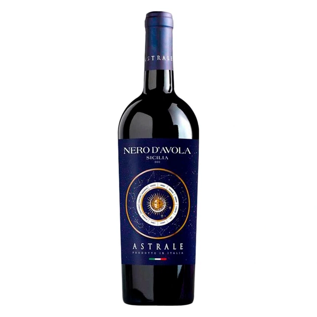 Вино Astrale Неро д'Авола сухе червоне 13,5% 0,75л (Італія) - Фото 1 Вино Astrale Неро д'Авола сухе червоне 13,5% 0,75л (Італія) - изображение 1