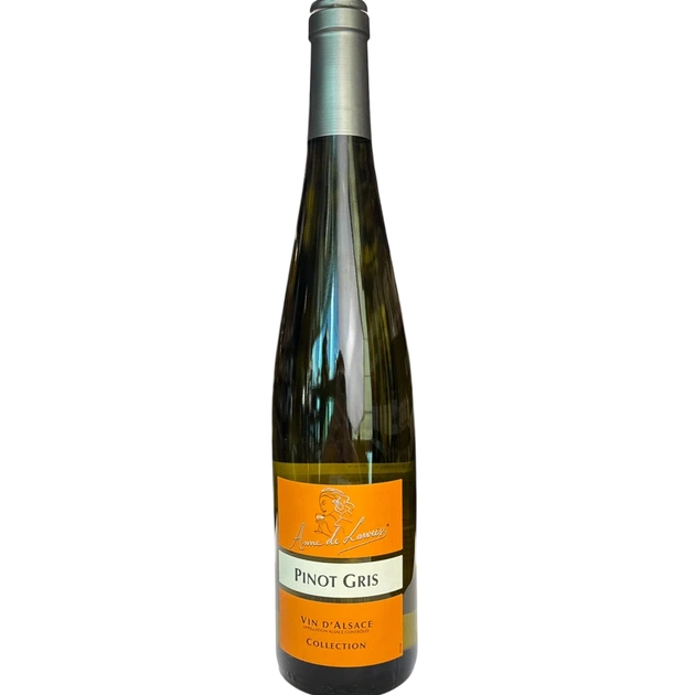 Вино Anne deLaweiss Pinot Gr біле Напівсухе 13% 0,75 л (Франція) - Фото 1 Вино Anne deLaweiss Pinot Gr біле Напівсухе 13% 0,75 л (Франція) - изображение 1