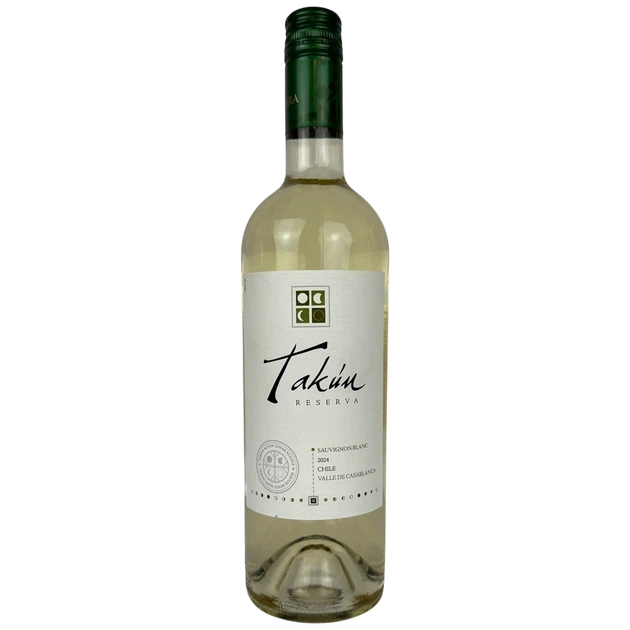 Вино TARKUN Res Совіньйон Блан сухе біле 13% 0,75 л (Чилі) - Фото 1 Вино TARKUN Res Совіньйон Блан сухе біле 13% 0,75 л (Чилі) - изображение 1