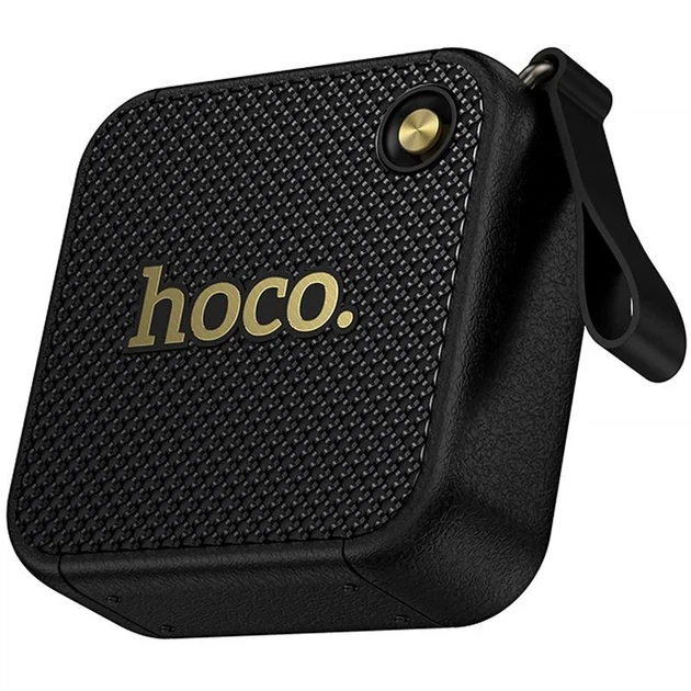 Bluetooth колонка Hoco HT1 Marquis sports 8 Вт ABS 106x106x41 мм черная - изображение 3