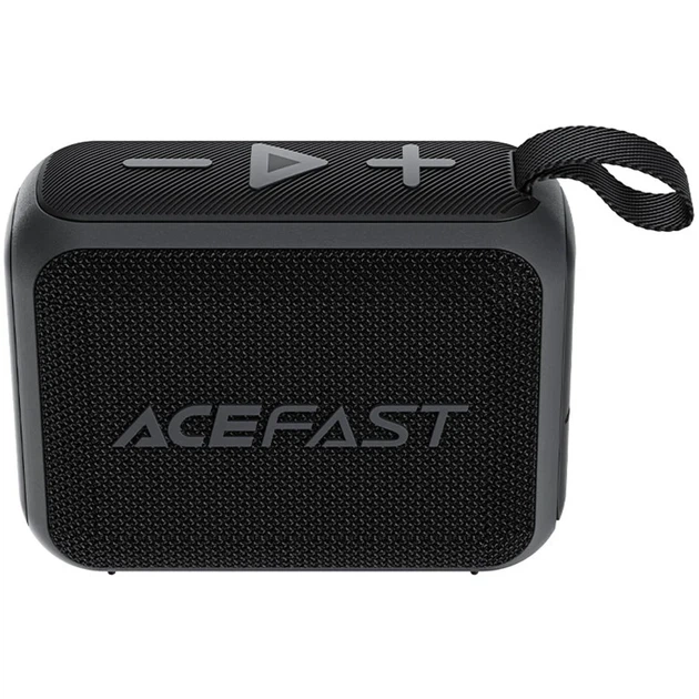 Bluetooth колонка Acefast K4 Go 5 Вт влагозащищенная USB-C черная - изображение 3