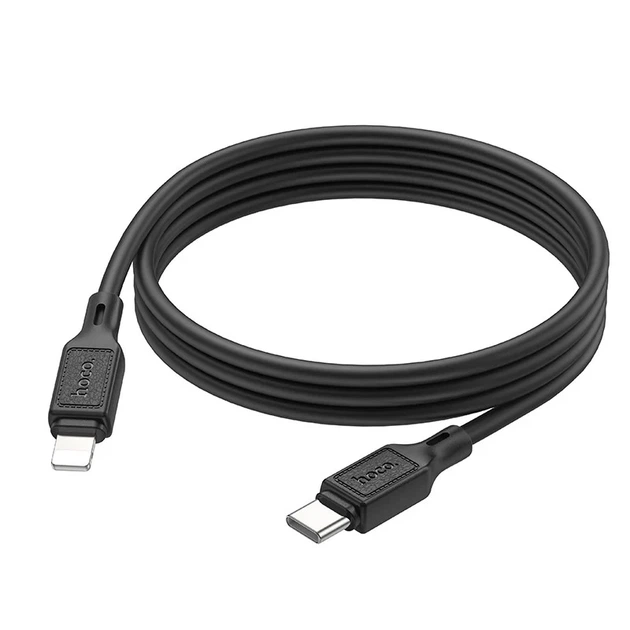 Кабель Hoco X90 Type-C to Lightning 20W TPE + силикон 1м черный - изображение 5