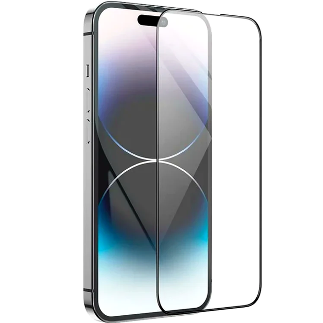 Защитное стекло KingKong Diamond Glass для Apple iPhone 15 16 глянцевое 5D с рамкой для защиты экрана - изображение 2