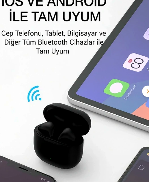 Наушники Bluetooth Xiaomi HeyPlus A1 беспроводные для смартфона с динамическим звуком и встроенным микрофоном - зображення 6