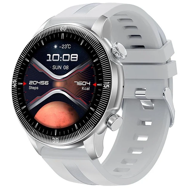 Смарт-часы Hoco Y31 1.46" TFT 360x360 IP67 Металл Серебристый - Фото 2 Смарт-часы Hoco Y31 1.46" TFT 360x360 IP67 Металл Серебристый - изображение 2
