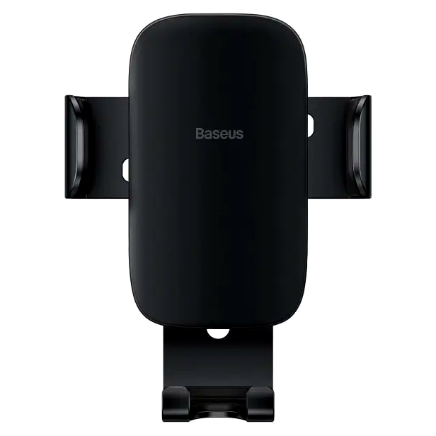 Холдер Baseus Metal Age 2 для смартфонів 4 6 дюймів кріплення на дефлектор з обертанням 360 градусів чорний - зображення 2