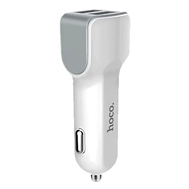 Автомобильное зарядное устройство Hoco Z23 адаптер с 2 USB портами для быстрой зарядки мобильных устройств в авто - Фото 3 Автомобильное зарядное устройство Hoco Z23 адаптер с 2 USB портами для быстрой зарядки мобильных устройств в авто - изображение 3