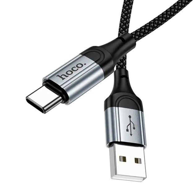 Кабель Hoco X102 Type-C зарядный и синхронизационный для смартфонов и планшетов с текстильной оплеткой 1 м 3 А - Фото 7 Кабель Hoco X102 Type-C зарядный и синхронизационный для смартфонов и планшетов с текстильной оплеткой 1 м 3 А - изображение 7