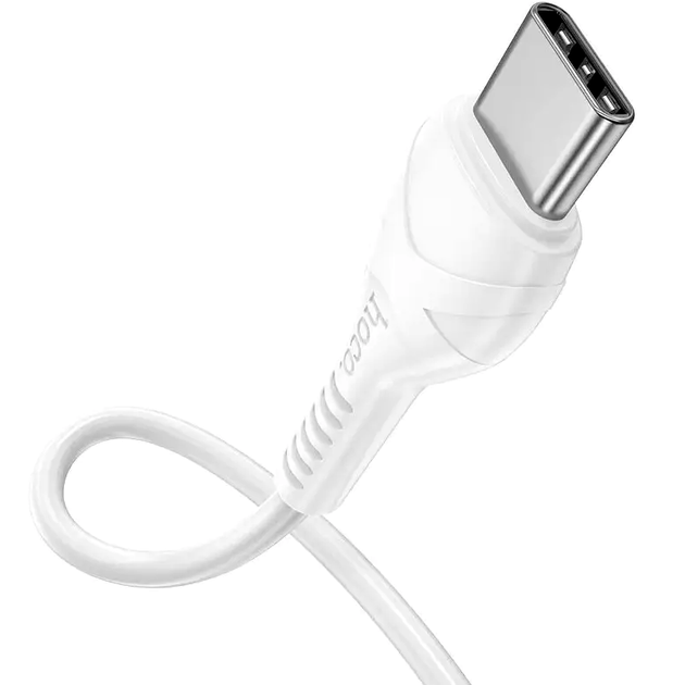 Кабель Hoco X37 Type-C для заряджання та передавання даних 60 W 1 метр білий для смартфонів і ноутбуків - Фото 5 Кабель Hoco X37 Type-C для заряджання та передавання даних 60 W 1 метр білий для смартфонів і ноутбуків - зображення 5