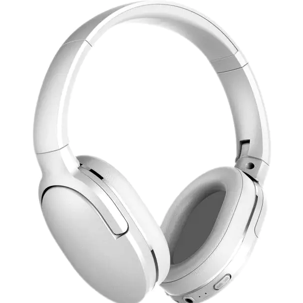 Навушники Bluetooth Baseus Encok D02 Pro білі бездротові для прослуховування музики та спілкування - Фото 1 Навушники Bluetooth Baseus Encok D02 Pro білі бездротові для прослуховування музики та спілкування - зображення 1