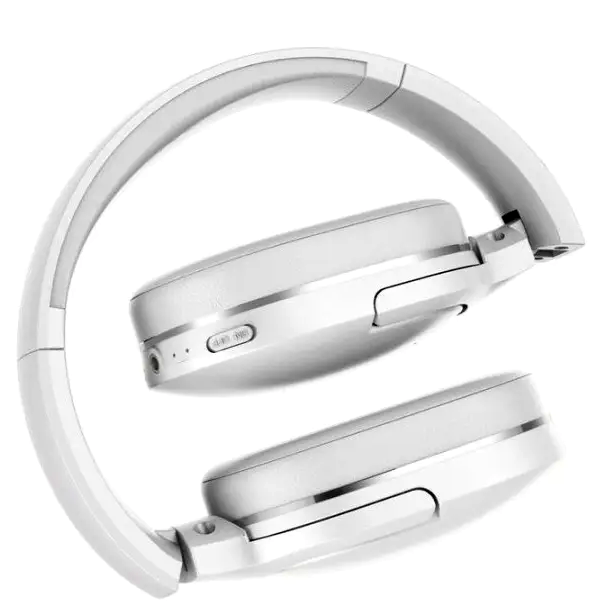Навушники Bluetooth Baseus Encok D02 Pro білі бездротові для прослуховування музики та спілкування - Фото 3 Навушники Bluetooth Baseus Encok D02 Pro білі бездротові для прослуховування музики та спілкування - зображення 3