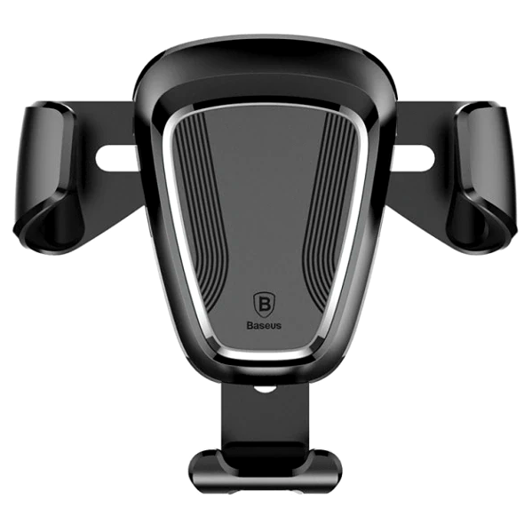 Автотримач Baseus Gravity для смартфонів 4-6 дюймів кріплення на дефлектор універсальний із захистом від подряпин - Фото 1 Автотримач Baseus Gravity для смартфонів 4-6 дюймів кріплення на дефлектор універсальний із захистом від подряпин - зображення 1