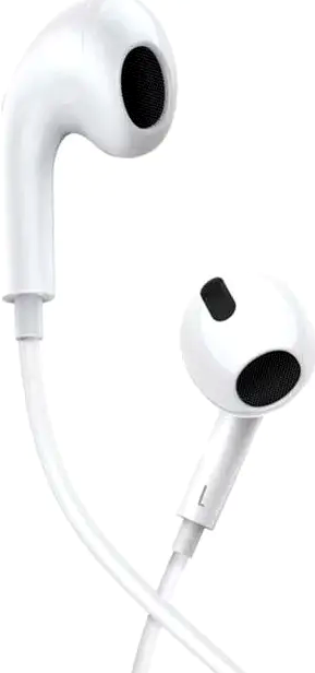 Наушники Baseus Encok H17 проводные с микрофоном для прослушивания музыки и разговоров белые 3.5 мм - изображение 9
