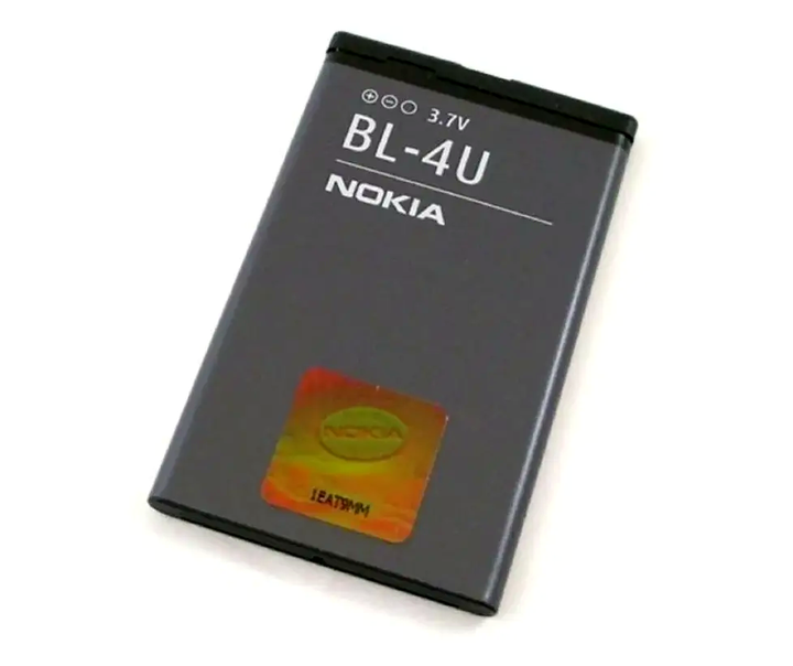 Аккумулятор BL-4U для Nokia 6600 замена батареи с ёмкостью 1000 мАч для долгой работы телефона - изображение 4
