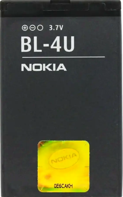 Аккумулятор BL-4U для Nokia 6600 замена батареи с ёмкостью 1000 мАч для долгой работы телефона - изображение 6