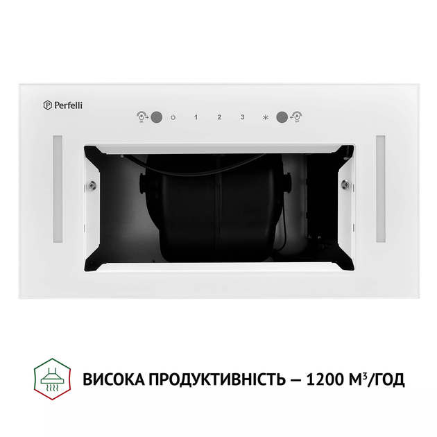 Витяжка PERFELLI BIS 58844 WH 1200 LED - изображение 6