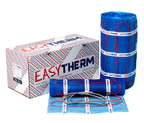 Нагрівальний мат двожильний Easytherm EM 1.00, 1 м. кв. - зображення 5