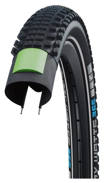 Покришка 29x2.35 (60-622) Schwalbe JOHNNY WATTS 365 Perf, DD, GreenGuard HS618 ADDIX 4Season 67EPI B (TIR-29-60) - изображение 3