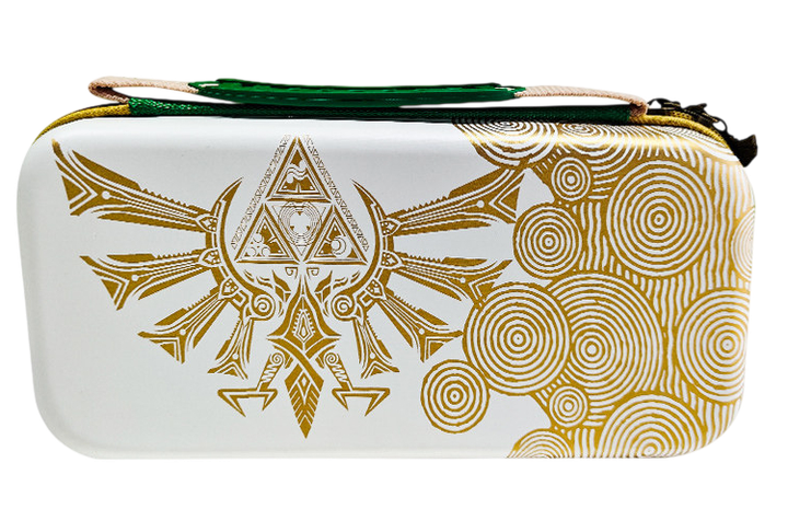 Защитная сумка чехол для Nintendo Switch / Switch OLED Zelda: Tears of the Kingdom White - Фото 1 Защитная сумка чехол для Nintendo Switch / Switch OLED Zelda: Tears of the Kingdom White - изображение 1