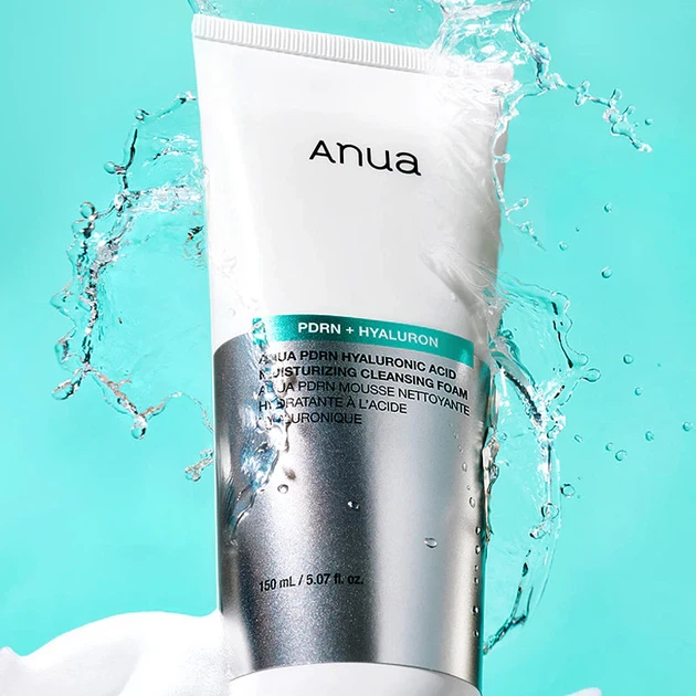 Пенка для умывания Anua PDRN Hyaluronic Acid Moisturizing Cleansing Foam с полинуклеотидами и гиалуроновой кислотой, 150 мл 8800307372983 - Фото 3 Пенка для умывания Anua PDRN Hyaluronic Acid Moisturizing Cleansing Foam с полинуклеотидами и гиалуроновой кислотой, 150 мл 8800307372983 - изображение 3