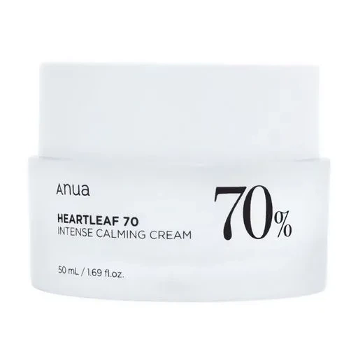 Успокаивающий крем для лица Anua Heartleaf 70% Intense Calming Cream 50 мл 8809640730696 - Фото 1 Успокаивающий крем для лица Anua Heartleaf 70% Intense Calming Cream 50 мл 8809640730696 - изображение 1