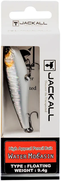 Воблер Jackall Water Moccasin 75mm 9.4g HL Silver & Black к:hl silver & black (208926) 1699.32.09 - зображення 2