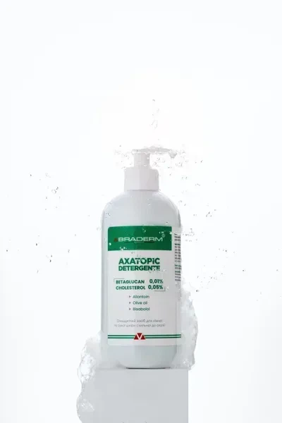 Делікатний гель для очищення BRADERM Axatopic Gel, 500 мл 00-00000428 - Фото 1 Делікатний гель для очищення BRADERM Axatopic Gel, 500 мл 00-00000428 - зображення 1