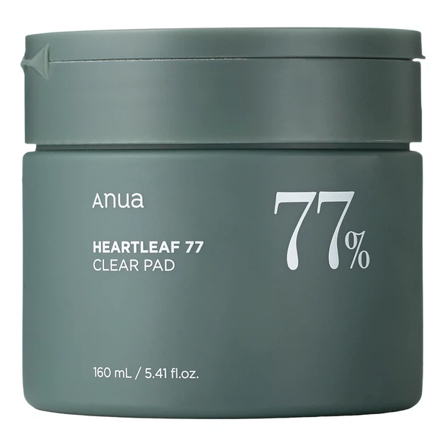 Тонер-пады для лица Anua Heartleaf 77% Clear Pad, 160 мл, 70 шт 8809640730559 - изображение 2