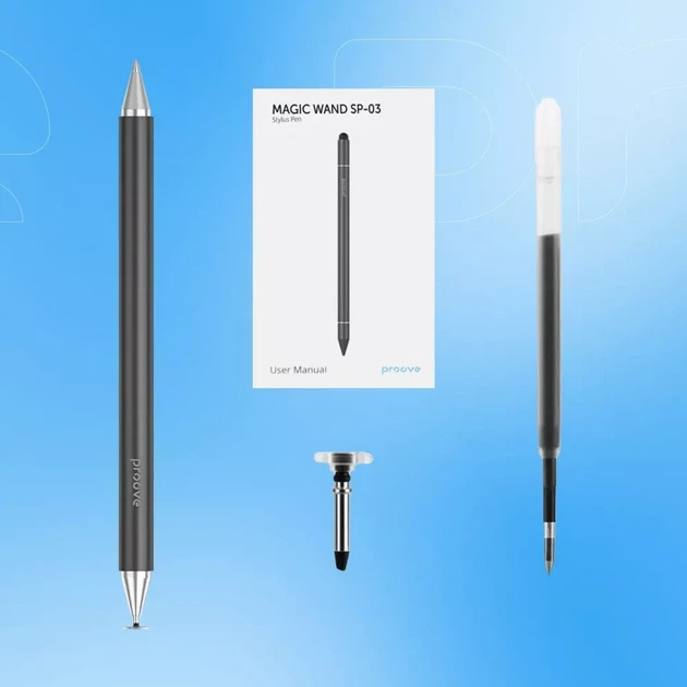 Стилус Proove Stylus Magic Wand SP-03 black (STS300000001) - Фото 10 Стилус Proove Stylus Magic Wand SP-03 black (STS300000001) - изображение 10