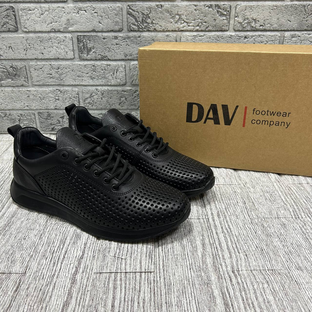Туфли David кожаные черные 40р - изображение 7
