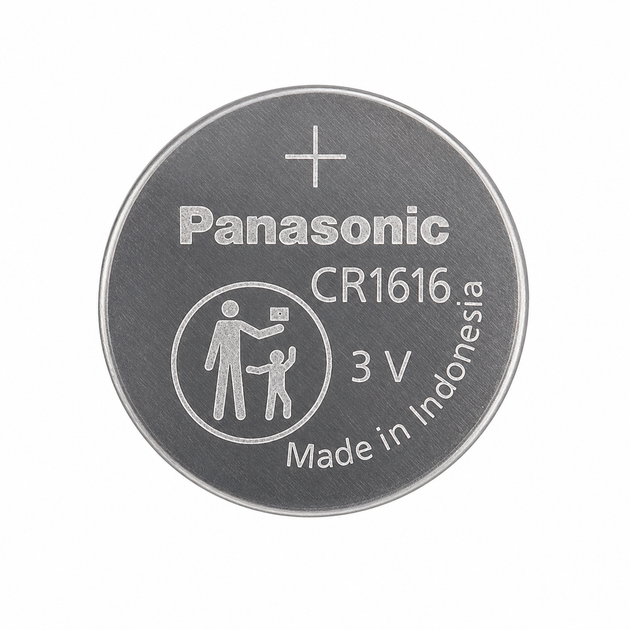 Батарейка Panasonic CR1616 3V 55 мАч Lithium в упаковке 5 шт (CR-1616/5BE) - Фото 3 Батарейка Panasonic CR1616 3V 55 мАч Lithium в упаковке 5 шт (CR-1616/5BE) - изображение 3
