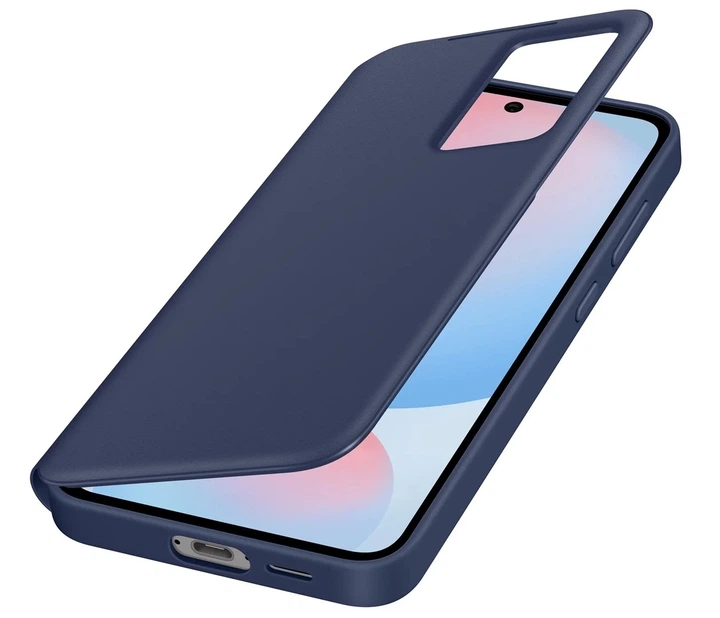 Чехол-книжка Smart View Wallet Case для Samsung Galaxy S24 FE (S721) Blue - Фото 4 Чехол-книжка Smart View Wallet Case для Samsung Galaxy S24 FE (S721) Blue - изображение 4